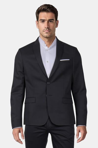 The Kooples Costume Dress For Outlet Black Maat: 48 | Blazers Outlet | Heren | Zwart