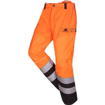 SIP Protection Greenkeeper Vent Flash HV bosmaaierbroek EN ISO 20471 klasse 2 behalve § 5.6 - Fluo Geel/Zwart - 3XL