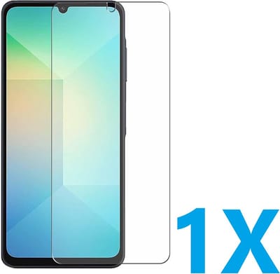 Screen protector Geschikt voor: Samsung Galaxy A06 - Screenprotector 1x - glas - bescherm - beschermglas - ZT Accessoires