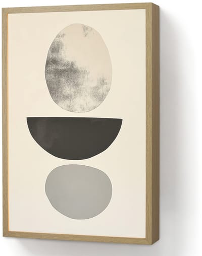 Wandlamp 40x60 cm - Oplaadbaar - Beige - Japandi - Wabi sabi - Wandlampen binnen woonkamer - Slaapkamer lamp - Decoratieve nachtlamp - Vloerlamp draadloos