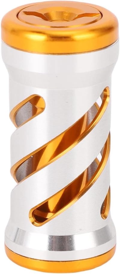 Visserijmolen Slingerknop - Hengelgreep Bal - Stabiele Controle - Lichtgewicht Legering - 12 Gram - Zilver Goud