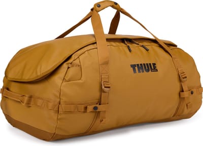THULE Reistas Rugzak Chasm Recycled Duffel 90L Golden Mosterdgeel