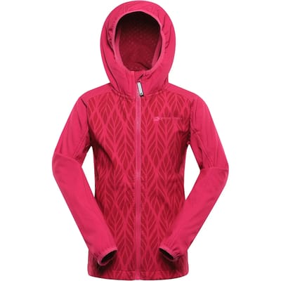 Alpine Pro Ezoro Softshelljack Roze 128-134 cm Meisje