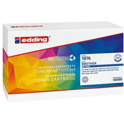 Edding Drum vervangt Brother DR-3400 Compatibel 50000 bladzijden EDD-1076 18-1076