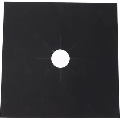 4 stuks Gasfornuis Mat PTFE Hittebestendig Anti-aanbak Gasfornuis Beschermhoes 270 X 270 X 0.12mm