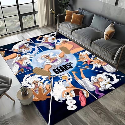 27 Stijl Nieuwe One PIECE-E Anime Cartoon Vloerkleed Tapijt voor Woonkamer Slaapkamer Huisdecoratie, Vloermat Antislip voor Bank Deurmat Kinderen 40x60cm( 15x23in )