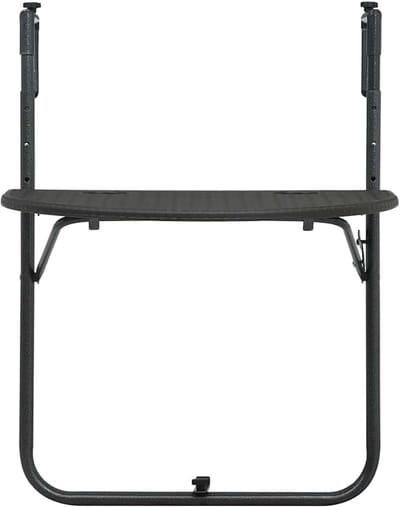 Balkontafel hangend - Balkontafel Inklapbaar – Hangtafel balkon – Hangend Balkonbar - Balkontafels Opklapbaar Hangtafel – Ophangbaar Voor aan het Balkon – Vouwtafel Wandtafel Inklapbare Tafel – Bijzettafel – Buiten Tafeltje Klaptafel