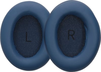 kwmobile 2x oorkussens geschikt voor 1More SonoFlow / SonoFlow SE - Earpads voor koptelefoon in donkerblauw