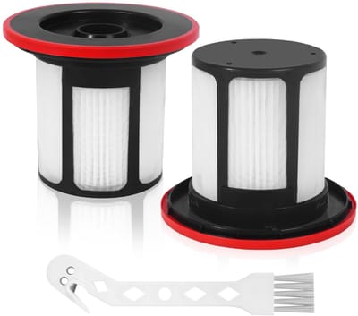 3 stuks - 2 filter en 1 Reinigingsborstel - voor Bosch 6-serie stofzuiger - vervangingsaccessoire