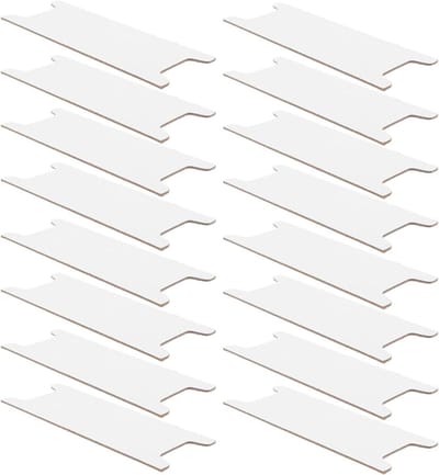 Garen Bobines - Draad Houders - Hobby Projecten Organiseren - Tangle-Free Ontwerp - 12 x 4.5 cm - Wit