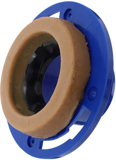 Toiletflens met Ring - Badkamer Afdichting - Lekkage Voorkomen - Universele Pasvorm - 18 cm - Diverse kleuren