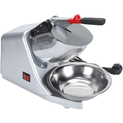 Broyeur à glace électrique 300W 2200 tr/min 65 kg/h Machine à granita Machine à glace pilée Acier inoxydable pour L