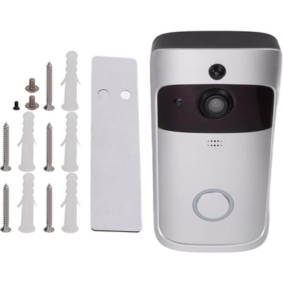Draadloze Slimme WiFi Video Intercom Deurbel Infrarood Nachtzicht Tweerichtingsgesprek Bewegingsdetectie voor wit