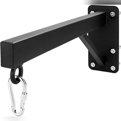Robuuste Bokszakhouder voor Wand – Massief Staal – 60 cm – Tot 200 kg Belastbaar – Inclusief Bevestigingsmateriaal