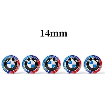 BMW Auto Afstandsbediening Sleutel Embleem Sticker Aluminium Sleutels Decoratie Decal Voor BMW M E46 E90 E60 F30 F10 E39 E36 F20 G30 G20 E87 E92 X1 X2