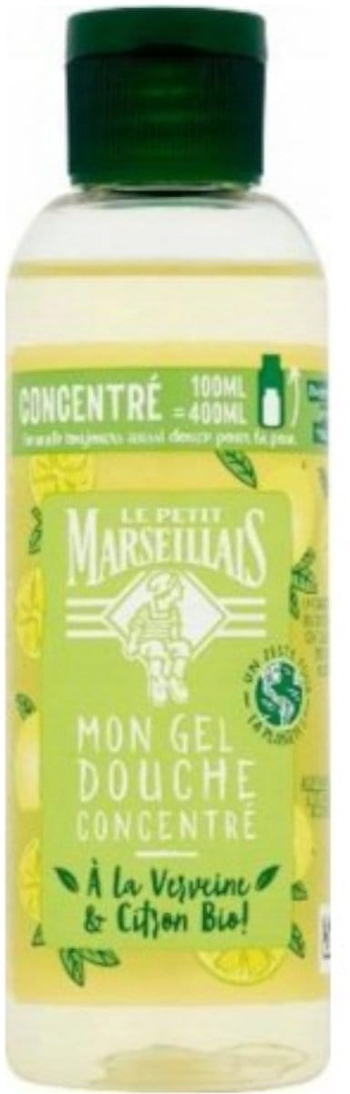 Le Petit Marseillais Concentrated Shower gel 100ML Verveine & Citron