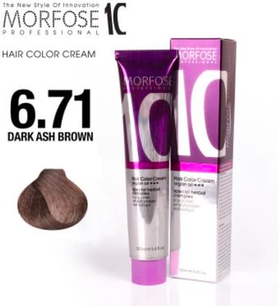 Morfose Color Cream 6.71 Dark Ash Brown 100ml Haarverf
