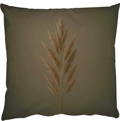 Sierkussens - Kussentjes Woonkamer - 50x50 cm - Tak - Pluimgras - Donkerbruin