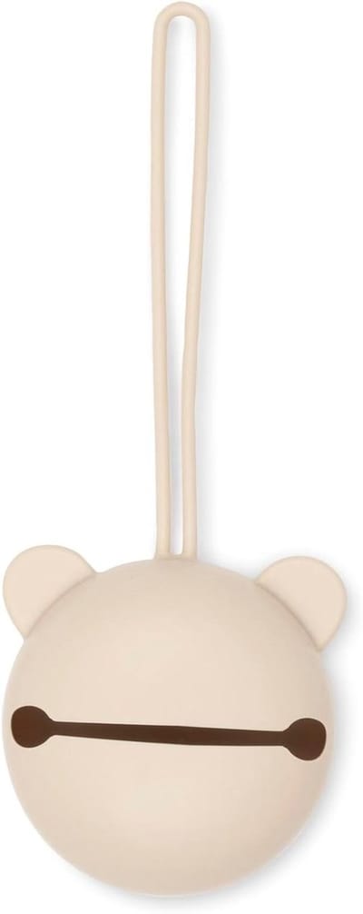 Speenhoesje Siliconen - Speenbewaarder - Onderweg Hygiënisch - BPA-Vrij Materiaal - Ø7cm - Warm Zand