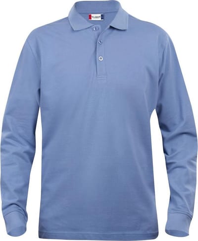 Clique Classic Lincoln L/S 028245 - Licht-blauw - XS
