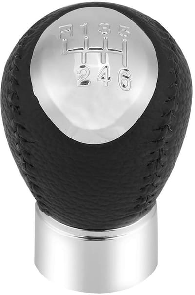 Dailygoods- Versnellingspookknop Hoogwaardige ABS - Pookknop - 6 Versnellingen - Luxe Design - Comfortabele Grip - Perfecte Vervanging - Versnellingspook