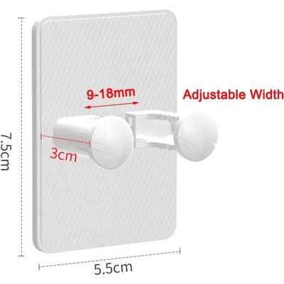 Zonder Boren Scheermes Houder Douche Mannen Scheermes Houder Badkamer Accessoires Scheermes Stand Muurhaak Scheermes Opbergplank Hanger white