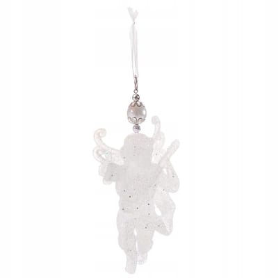 Glitter Engel Kerstboomversiering - 13cm