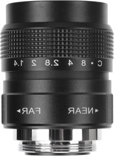 CCTV Camera Lens 25 mm F1.4 met Handmatige Verstelling, Aluminium Behuizing, Laag Vervorming en Efficiënte Lichtgeleiding voor Thuis en Winkelgebruik