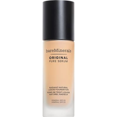 bareMinerals Foundation Pure Serum Radiant Natural Liquid Mineral SPF 20 Vloeibare foundation Dames 30 ml