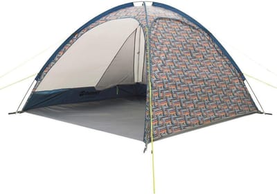 Beschermdak - Schuil tent - Kamperen - Netstof venster - 2 x 2 x 1.3 m - Grijs