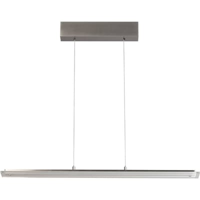 FISCHER & HONSEL LED hanglamp Torvi, nikkel, lengte 88 cm, CCT, aanraakdimmer
