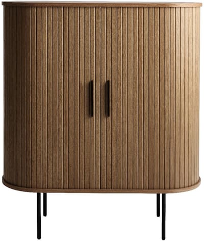 Nordic Home - Kelly glazenkast - donkerbruin