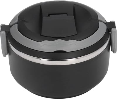 Dailygoods- Lunchbox Roestvrij Staal - Draagbaar - Thermisch - Bento-Box - Voedselcontainers - Ergonomisch Ontwerp