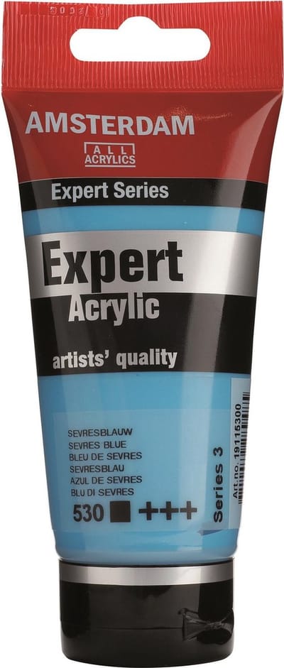Amsterdam Expert Series Acrylverf - 75 ml - Sèvresblauw 530   8712079289485   Verf
