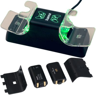 Hama 00115496 oplader voor mobiele apparatuur Spelbediening Zwart USB Binnen