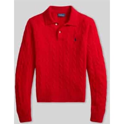 Regular fit poloshirt van wolmix met kasjmier-aandeel