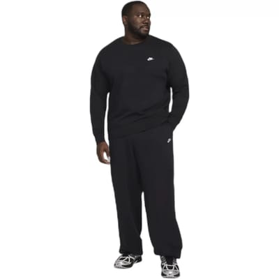 Nike Club Crew Sweatshirt Heren-Zwart