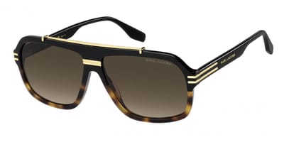 Marc Jacobs MARC 840/S Black shaded havana 60/13/145 MAN Zonnebrillen