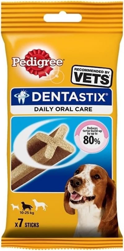 DentaStix voor Middelgrote Honden - 8 x 7 Stuks - Verzorging Tand en Mond