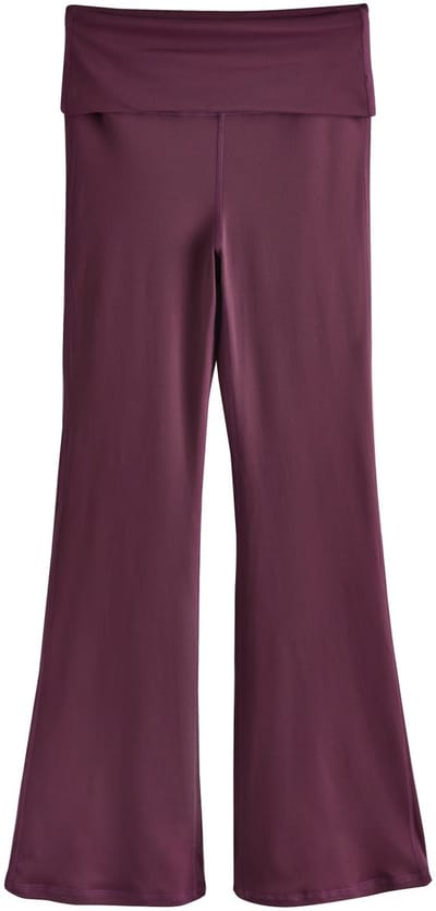 Next - Dames - Active Balance wijd uitlopende legging - Paars