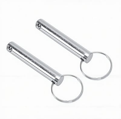 Gewichtsselector Pinnen - Fitness Accessoires - Krachttraining Optimaliseren - Roestvrij Staal Constructie - 2 Stuks - Zilverkleurig