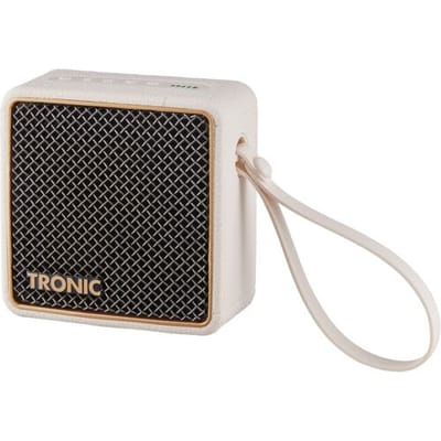 TRONIC Bluetooth-speaker, retro, waterdicht IPX7 (Beige)