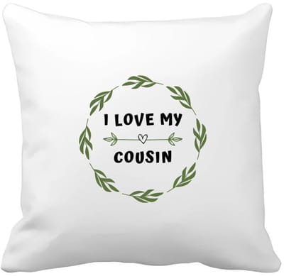 Akyol - i love my cousin Kussen hoes - Neef - liefste neef - verjaardag - cadeautje voor neef - neef artikelen - kado - geschenk - 40 bij 40 cm