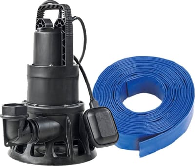 DAB Feka BVP 750 M-A met afvoerslang 20 meter - Dompelpomp - Dompelpomp Vuil Water - Vuilwaterpomp - Startklaar Pakket
