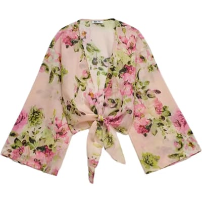 Blouse met strik aan de voorkant dames Salsa Jeans
