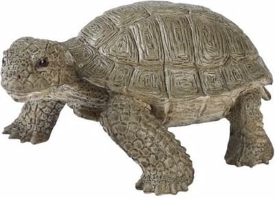 Ravensden schildpad speelfiguur - 14 cm - Levensecht - lopend - schildpadden - kunststof