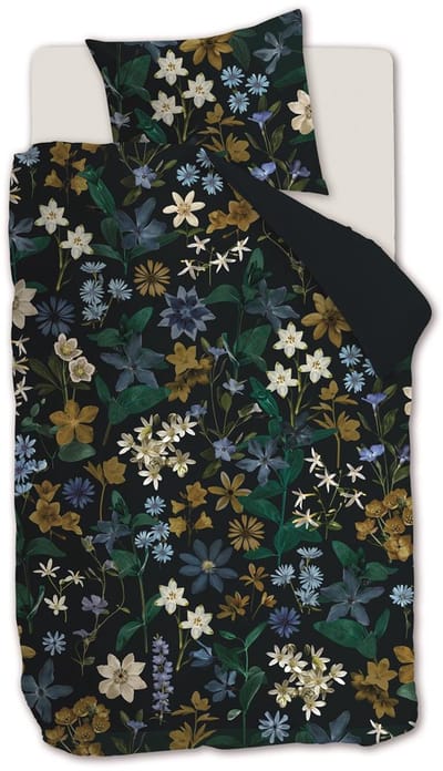 Beddinghouse Eve dekbedovertrek - Eenpersoons - 140x200/220 cm - Blauw Groen