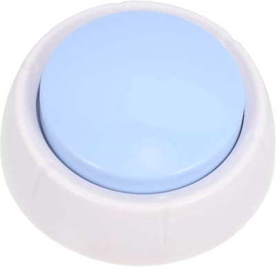 Honden Trainingsknoppen - Opneembare Knoppen - Huisdier Communicatie - Herhaalbare Opname - 9 x 9 x 3 cm - Blauw