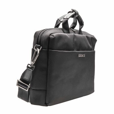 Bogner Business tas met laptopvak Keystone Mattis Briefbag Black Zwart