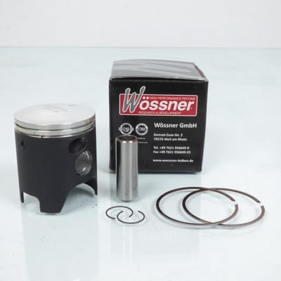 Kit piston moteur Wossner pour moto Yamaha 125 DTR 1988 à 2006 D:56.94mm +1mm Neuf